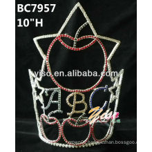 red crown tiara